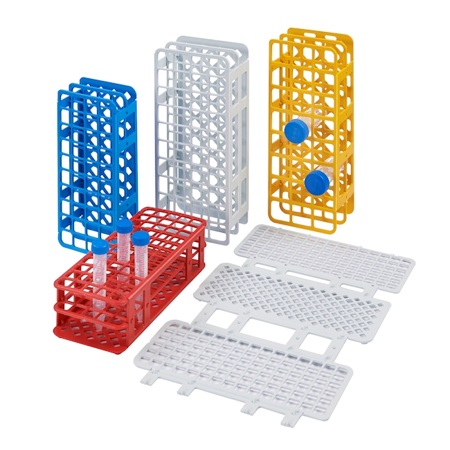 Test tube rack PP ø 13 mm 6x15 w.
